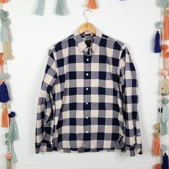J. Crew Other - J. Crew Slim Fit Buffalo Plaid Oxford